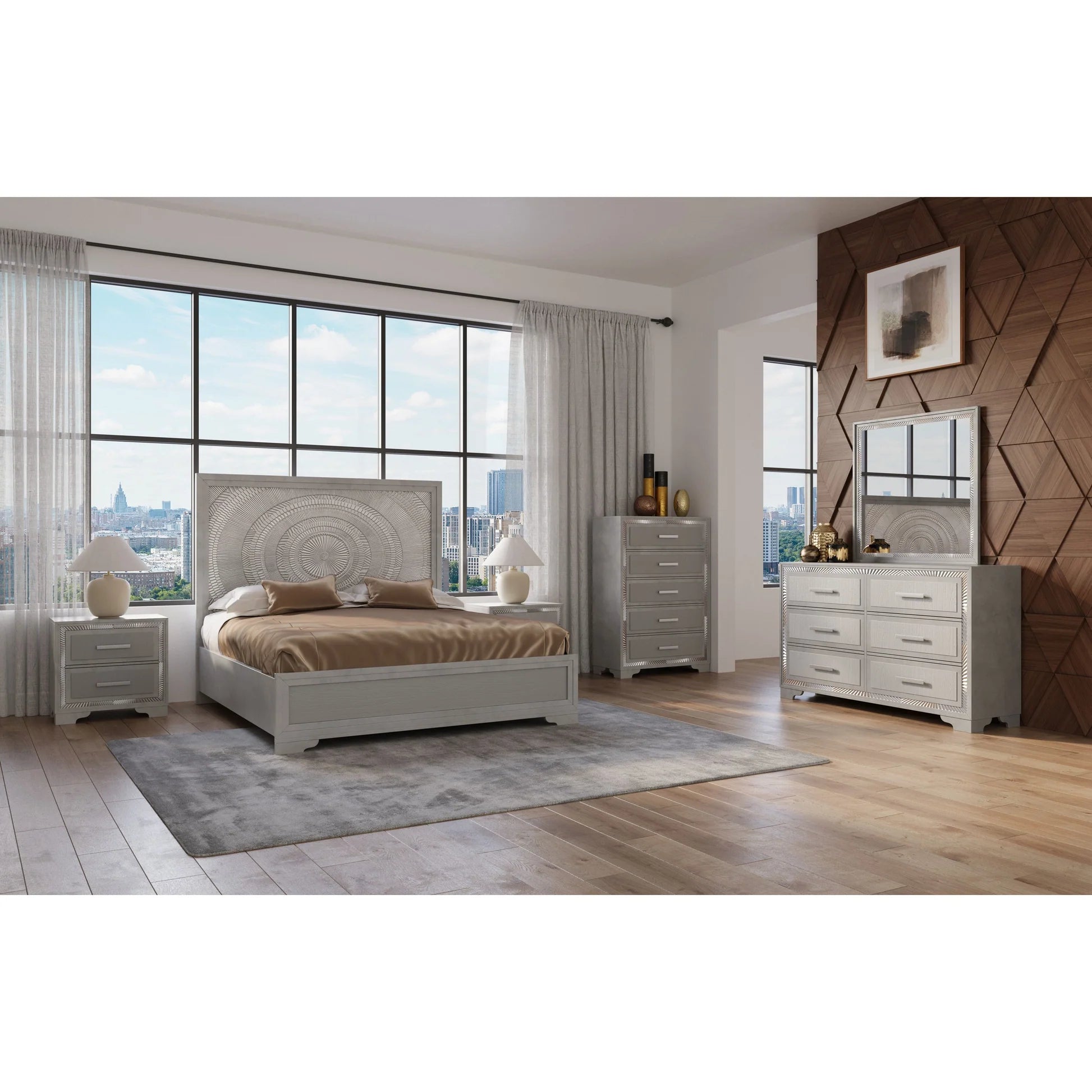 Miramar Panel Bedroom