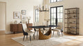 Roxy Dining Table (Black/Bronze)